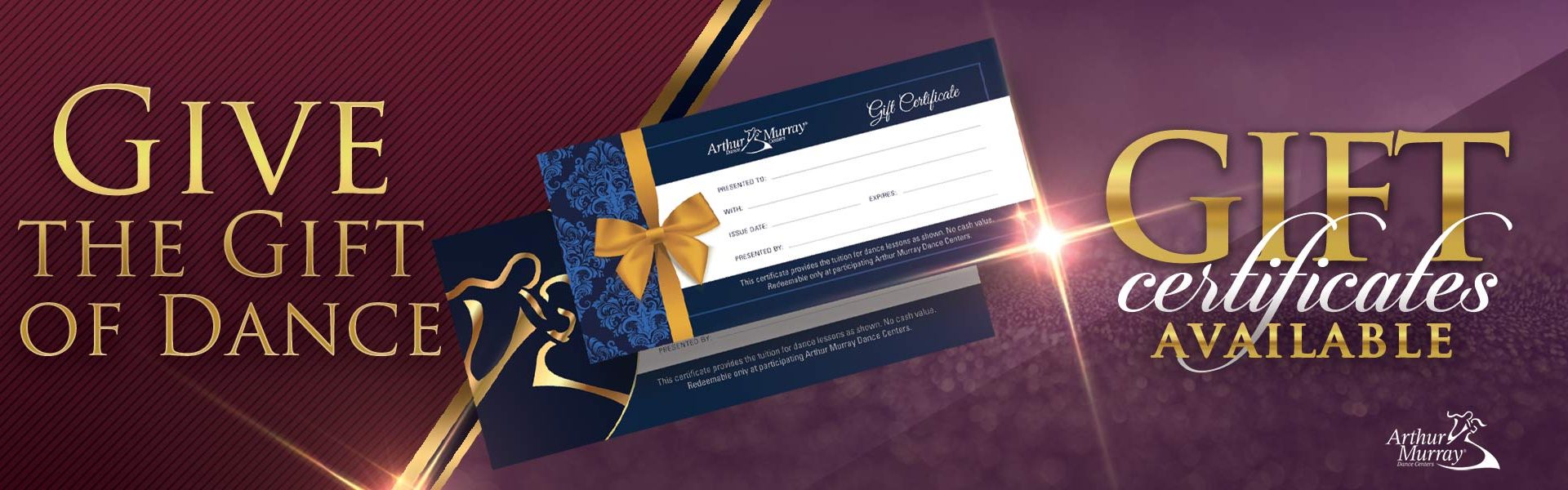 Arthur Murray Gift Certificates